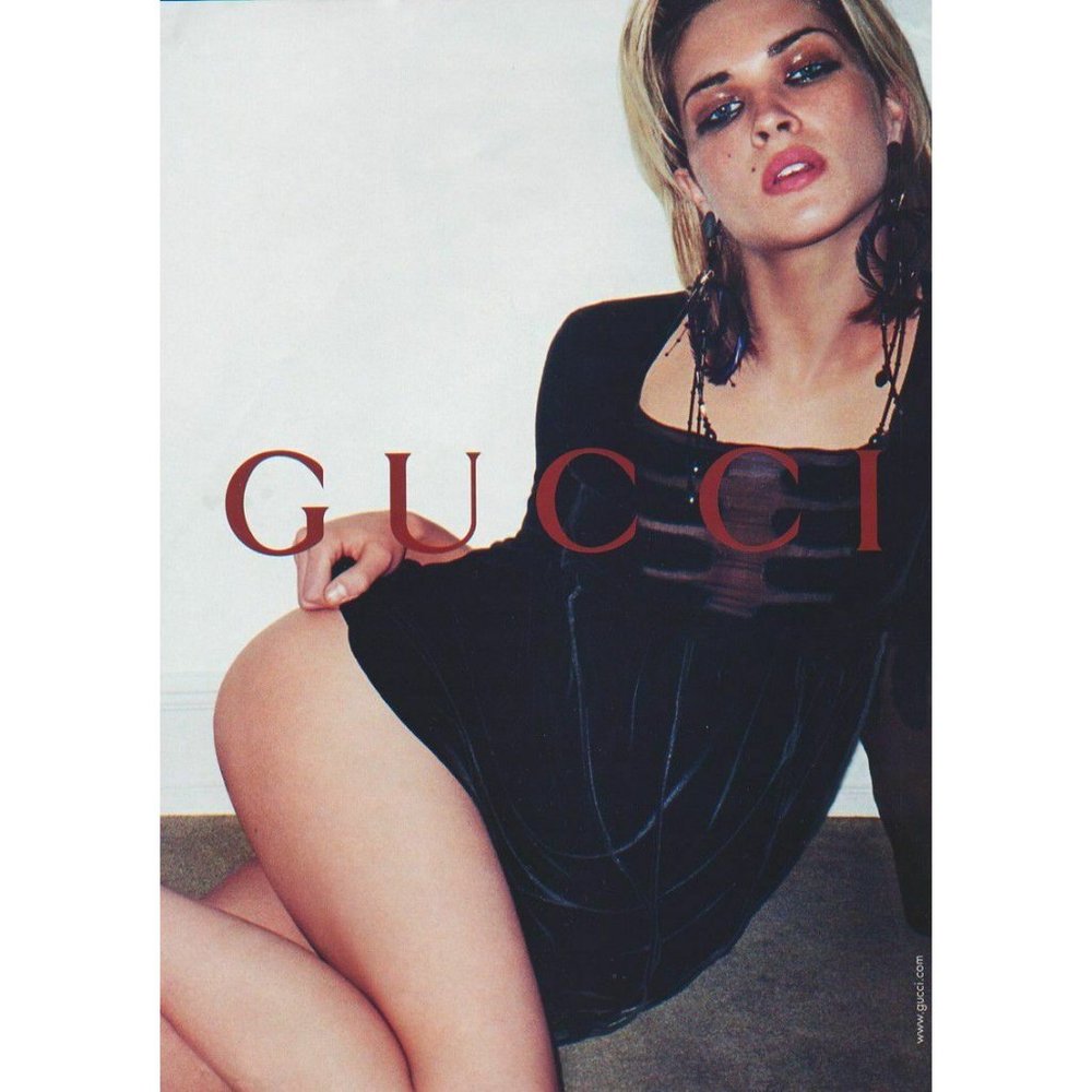 F/W 2001/02 Iconic Tom Ford for Gucci Vintage black velvet baby doll dress - Picture 8 of 8